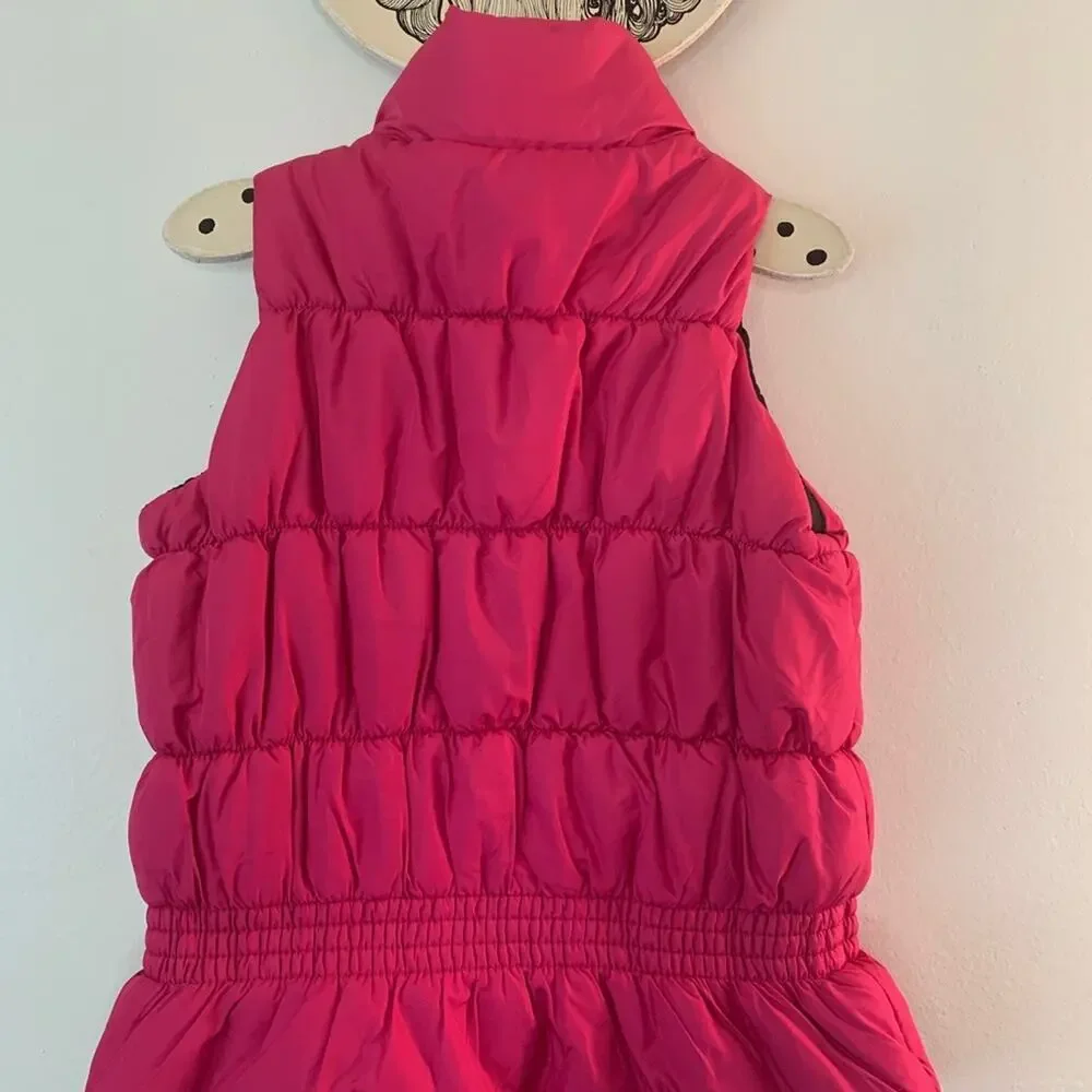 CHAPS Girl’s Pink Zip Up Puffer Vest / Size: 4